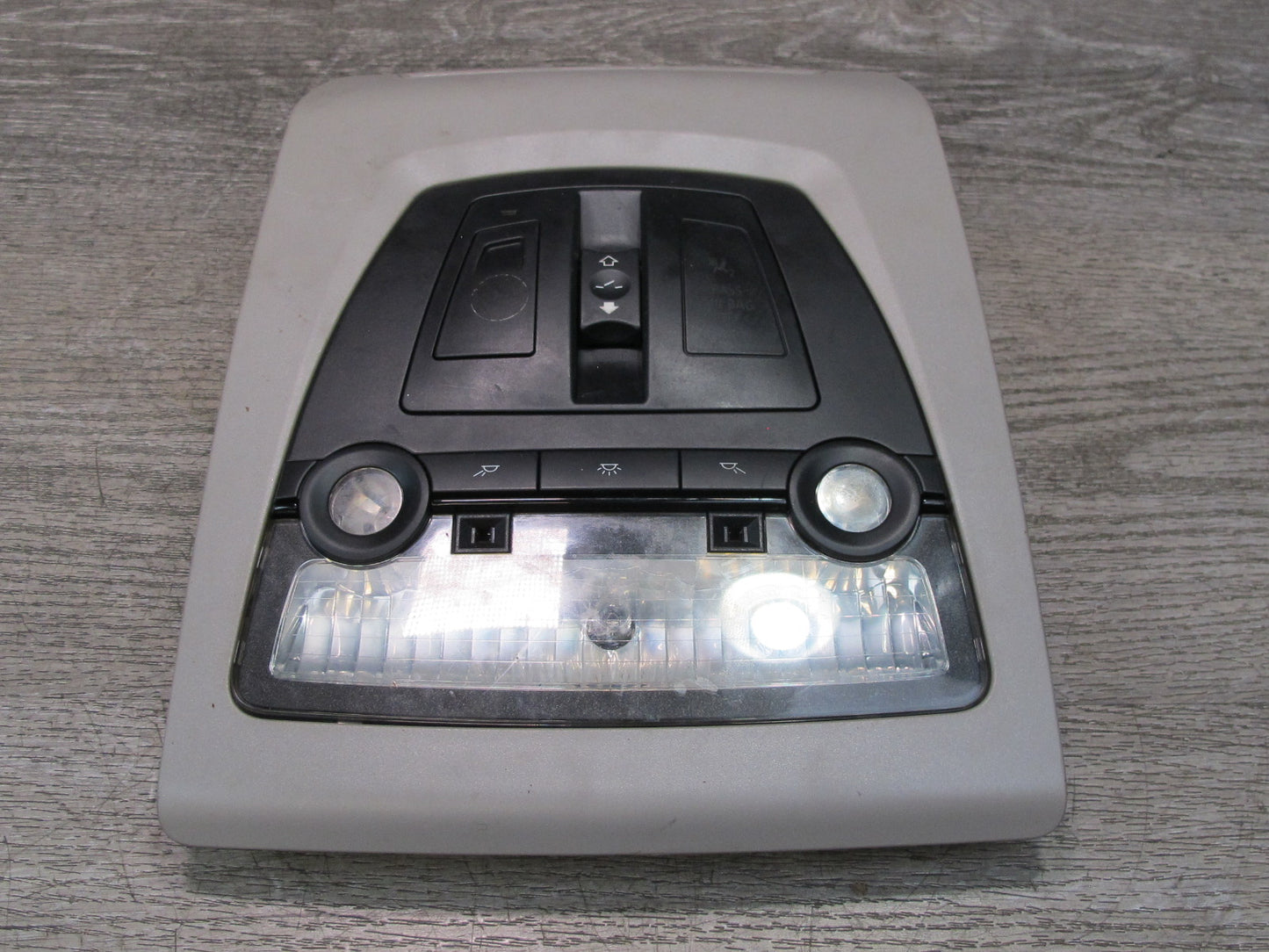 2011-2016 BMW F10 528i 535i 550i Front Overhead Console Dome Gray 28321372 OEM