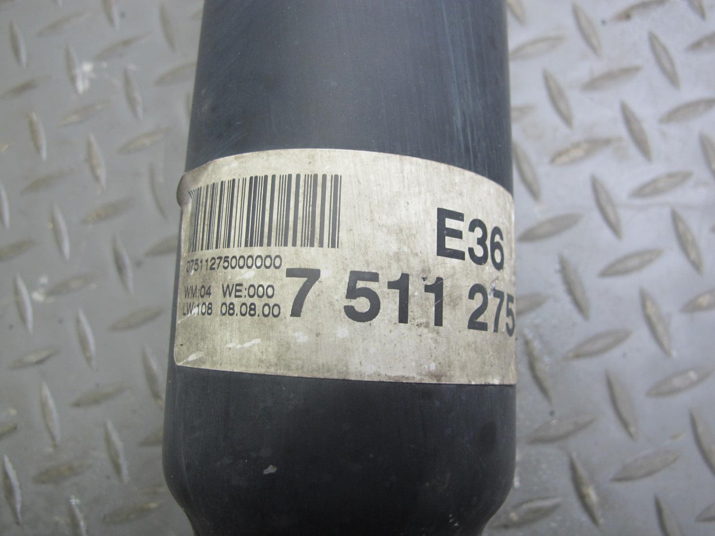 01-02 BMW E36/7 Z3 M54 3.0L RWD M/T Rear Driveshaft Drive Shaft 94K Miles OEM