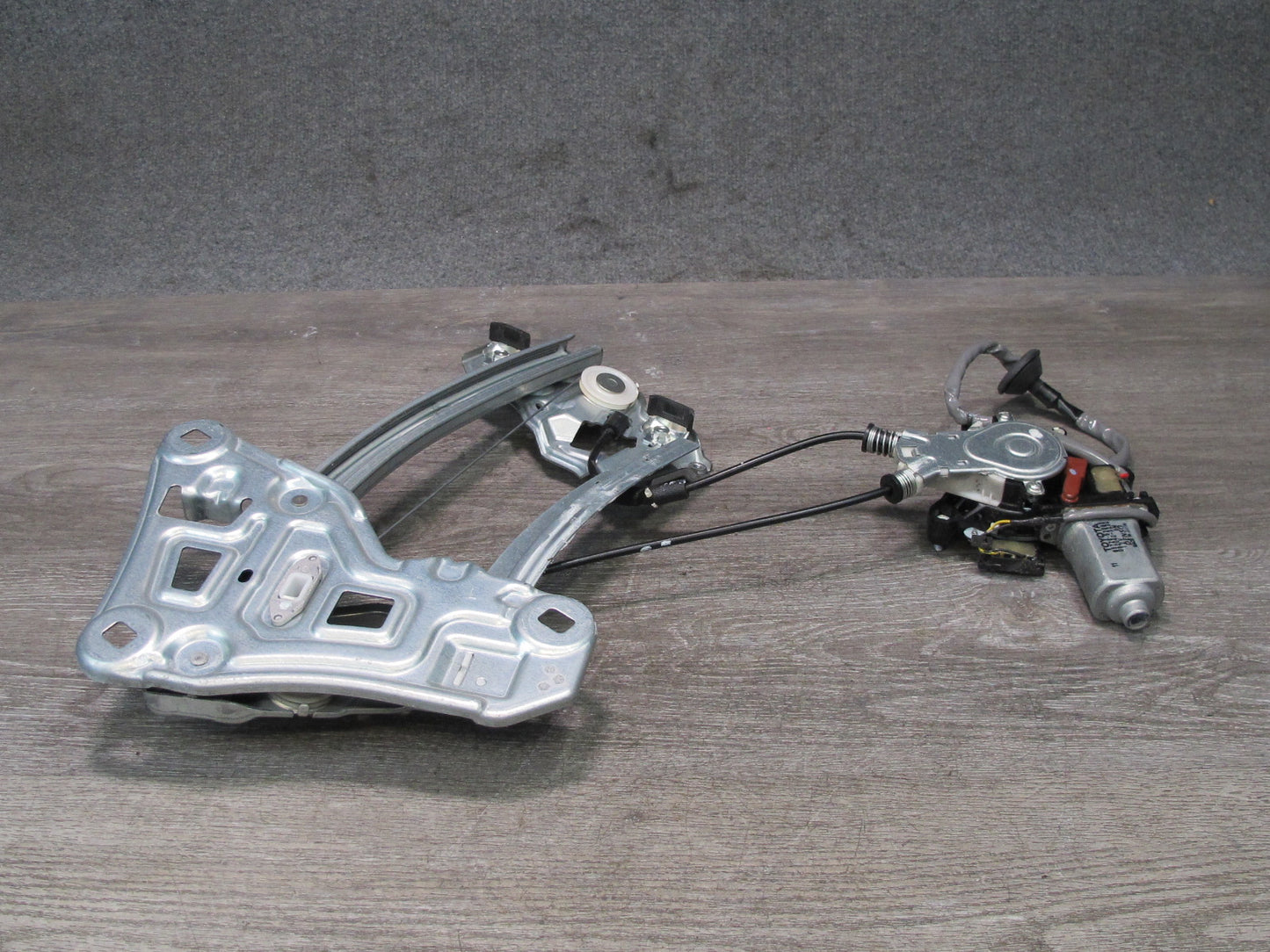 10-15 Lexus IS350 IS250 Convertible Rear Left Window Regulator w Motor OEM
