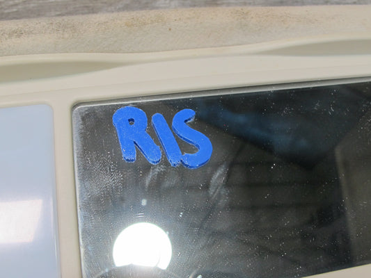 10-15 Lexus IS350 IS250 Convertible Front Left & Right Sun Visor Shade Ivory OEM