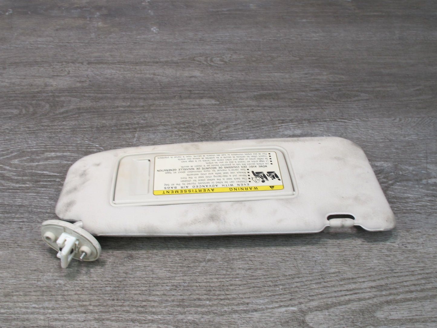 10-15 Lexus IS350 IS250 Convertible Front Left & Right Sun Visor Shade Ivory OEM