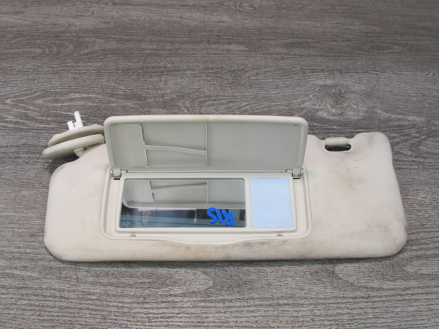 10-15 Lexus IS350 IS250 Convertible Front Left & Right Sun Visor Shade Ivory OEM