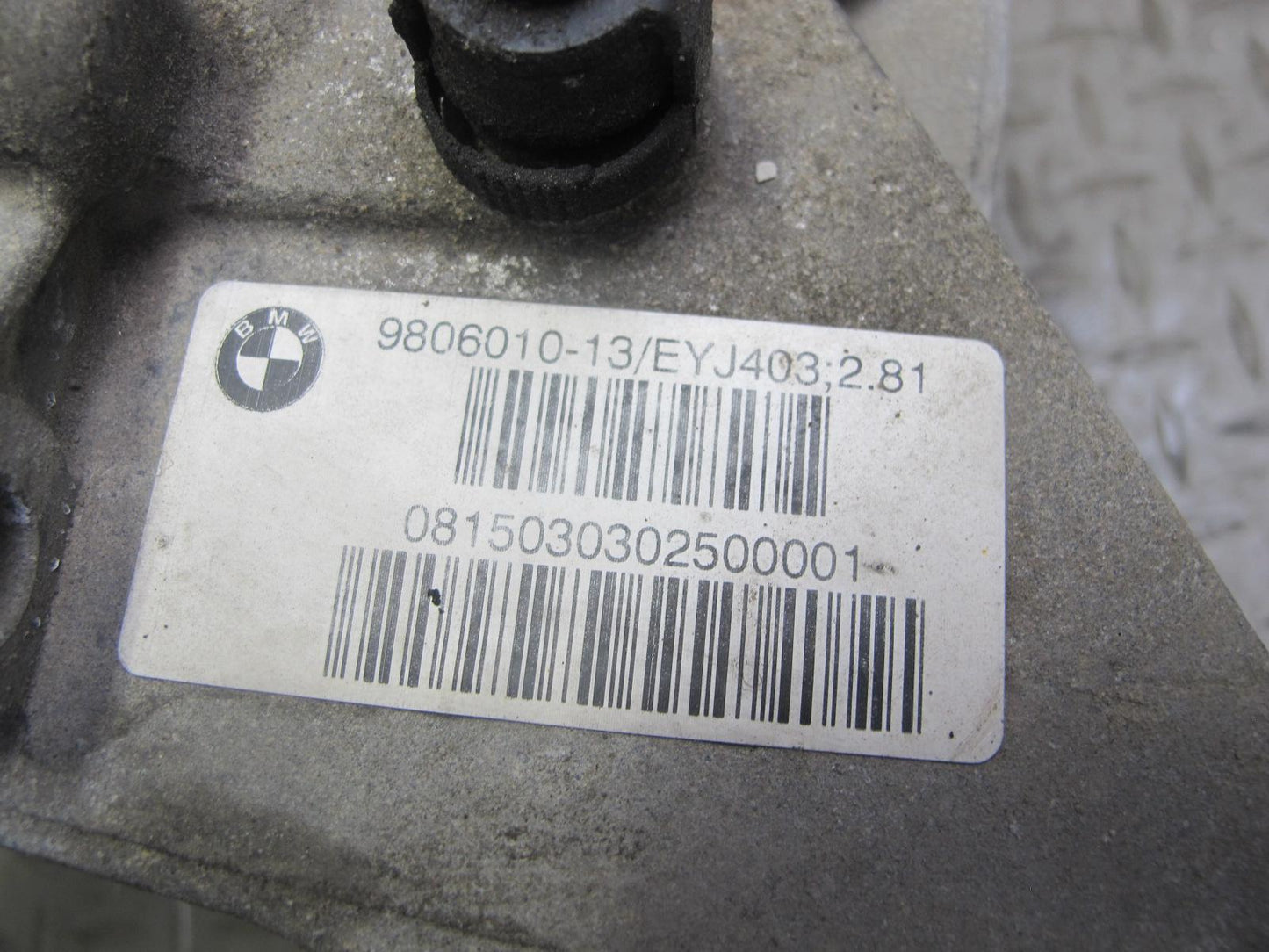 11-15 Mini Cooper S R61 R60 Countryman AWD Rear Differential Carrier 2.81 Ratio