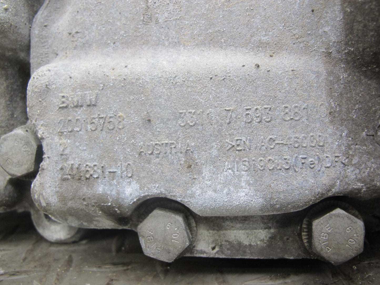 11-15 Mini Cooper S R61 R60 Countryman AWD Rear Differential Carrier 2.81 Ratio