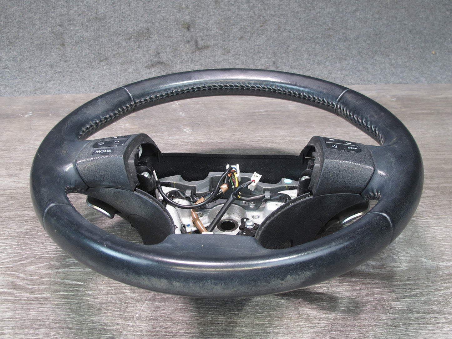 06-12 Lexus IS350 IS250 A/T Leather Steering w Switches & Paddles Black OEM