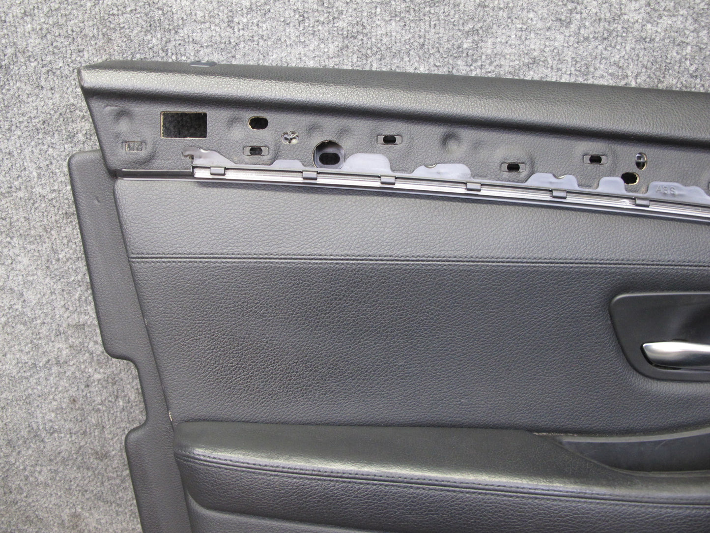 11-16 BMW F10 5-SERIES 550i Front Left Right Door Interior Trim Panel Cover OEM