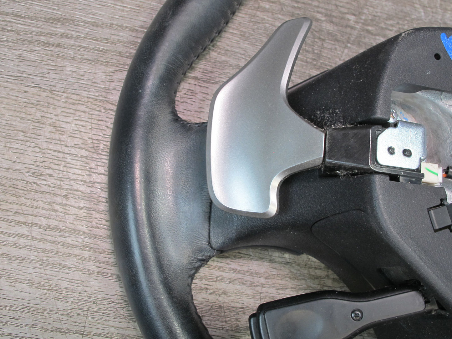 06-12 Lexus IS350 IS250 A/T Leather Steering w Switches & Paddles Black OEM