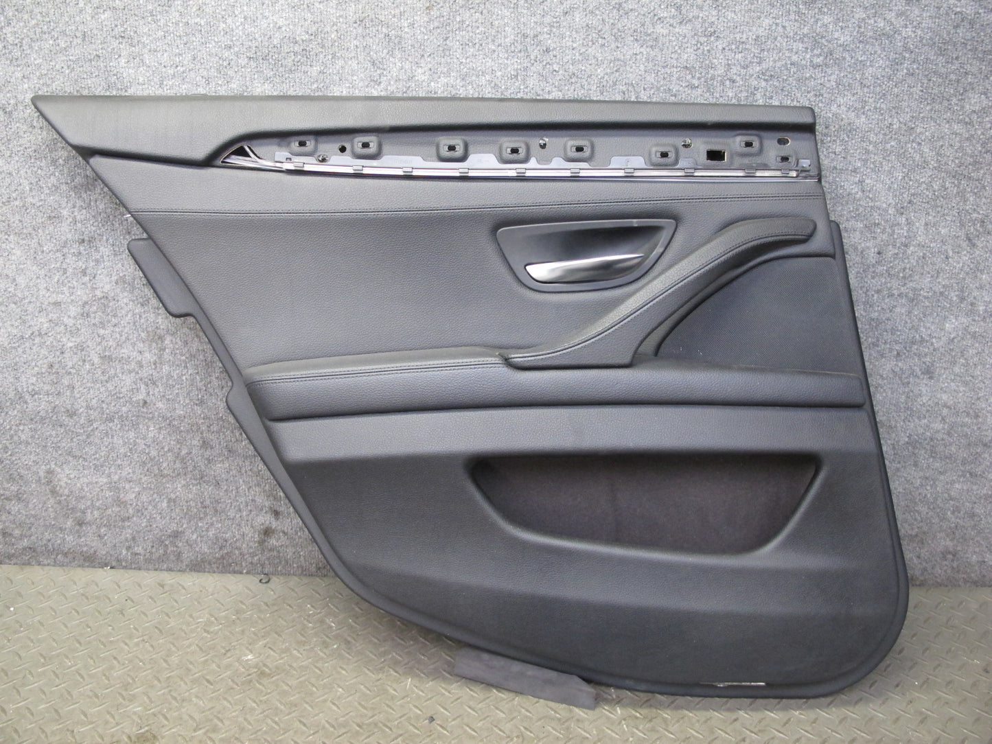 11-16 BMW F10 5-SERIES 550i Rear Left & Right Door Interior Trim Cover Panel OEM