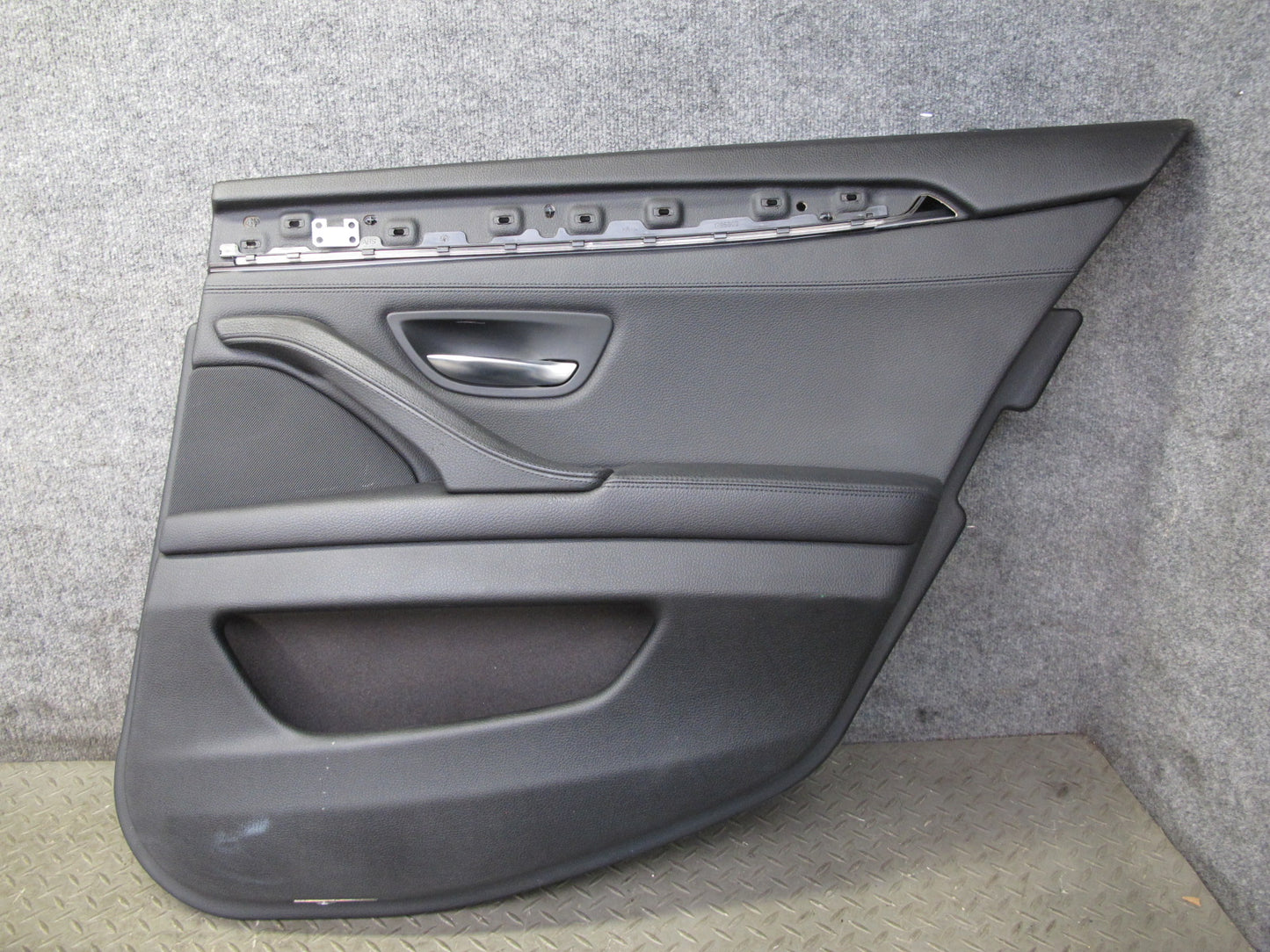 11-16 BMW F10 5-SERIES 550i Rear Left & Right Door Interior Trim Cover Panel OEM