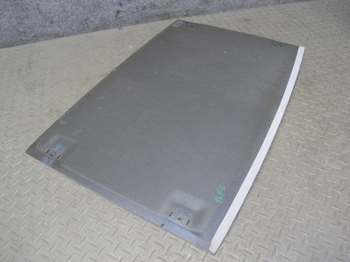 11-16 BMW F10 5-SERIES 550i Sunroof Interior Headliner Trim Cover Panel Gray OEM