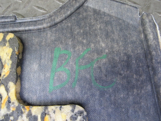 11-13 BMW F10 5-SERIES 550i Rear Deck Parcel Shelf Trim Panel Black 7238141 OEM