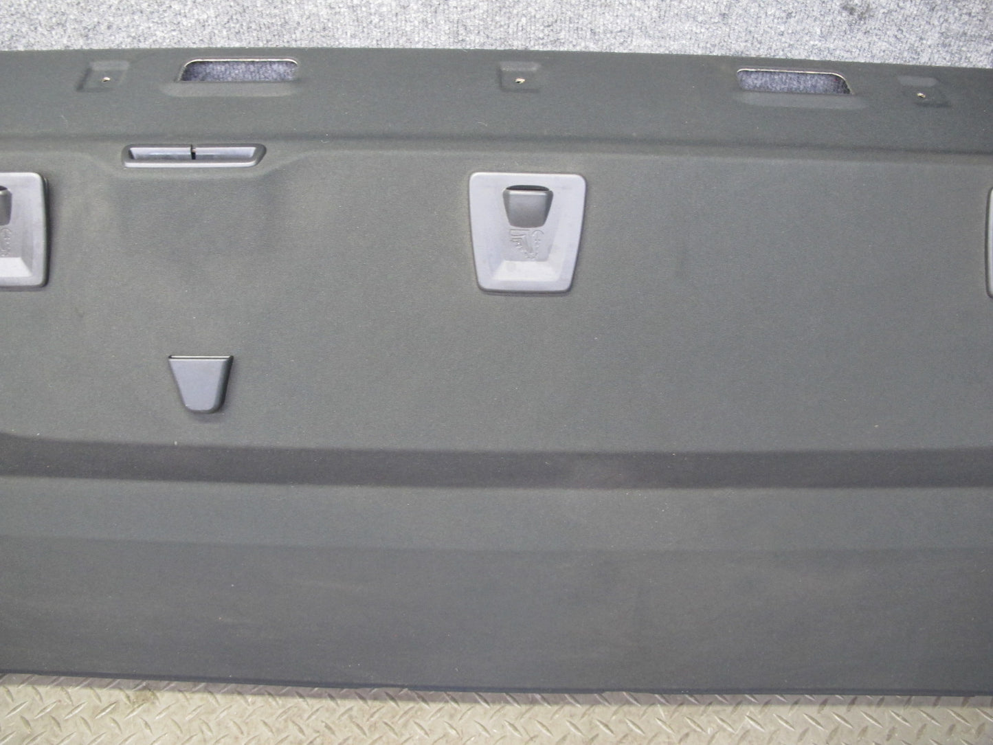 11-13 BMW F10 5-SERIES 550i Rear Deck Parcel Shelf Trim Panel Black 7238141 OEM