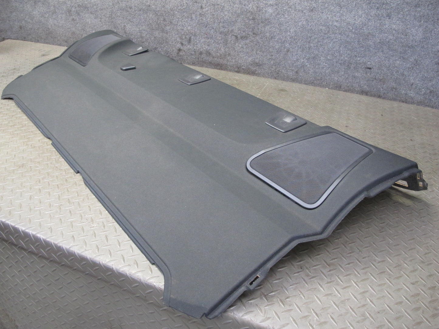 11-13 BMW F10 5-SERIES 550i Rear Deck Parcel Shelf Trim Panel Black 7238141 OEM