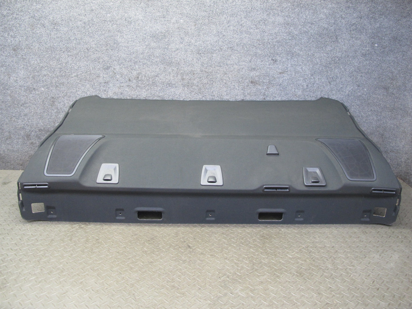 11-13 BMW F10 5-SERIES 550i Rear Deck Parcel Shelf Trim Panel Black 7238141 OEM