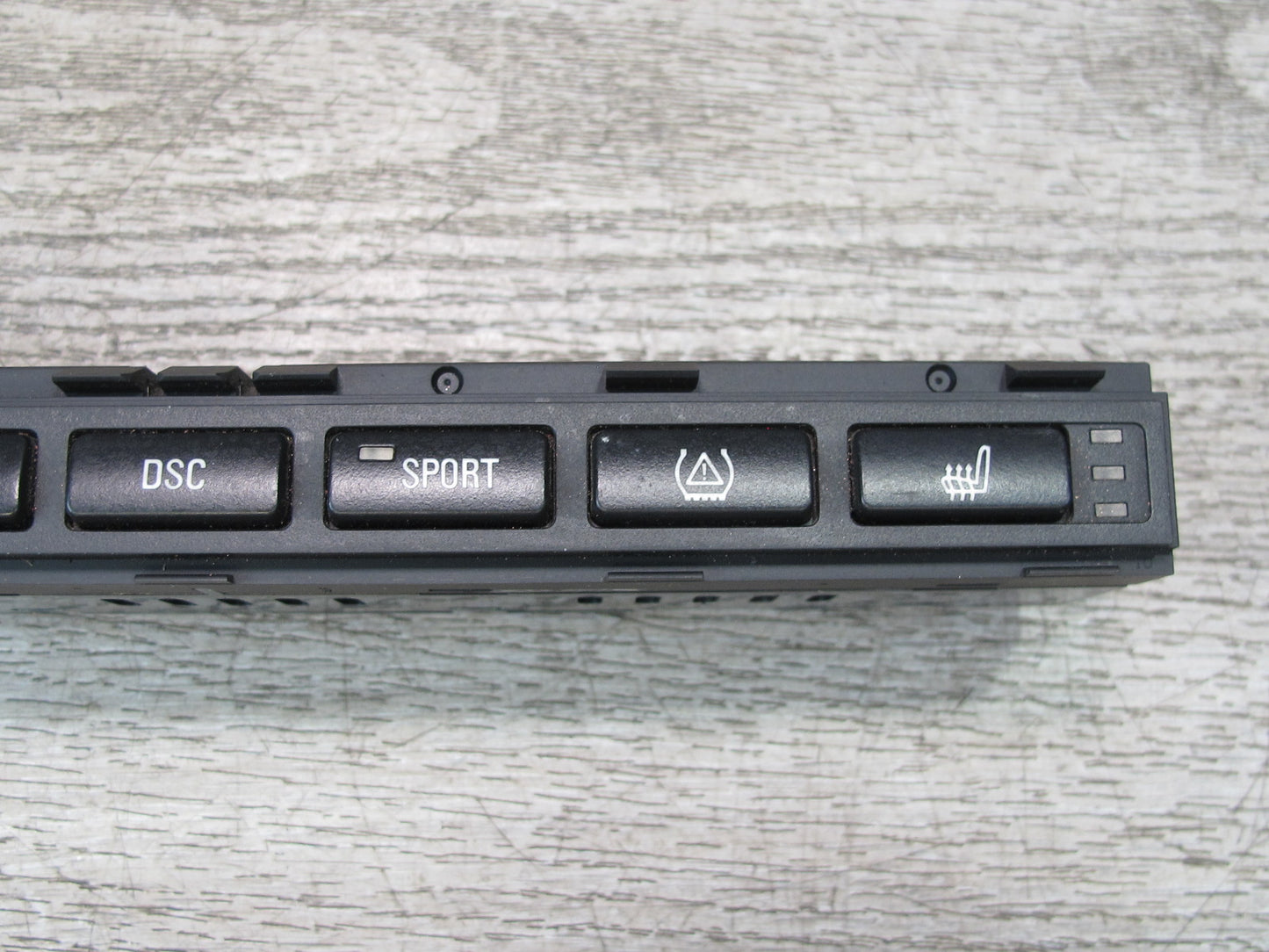 2001-2006 BMW E46 M3 Convertible Center Console Heated Seat DSC Switch Button
