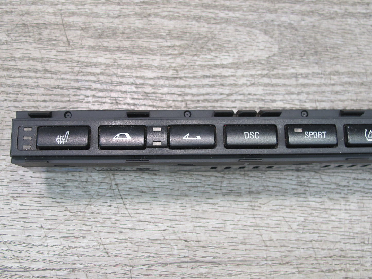 2001-2006 BMW E46 M3 Convertible Center Console Heated Seat DSC Switch Button