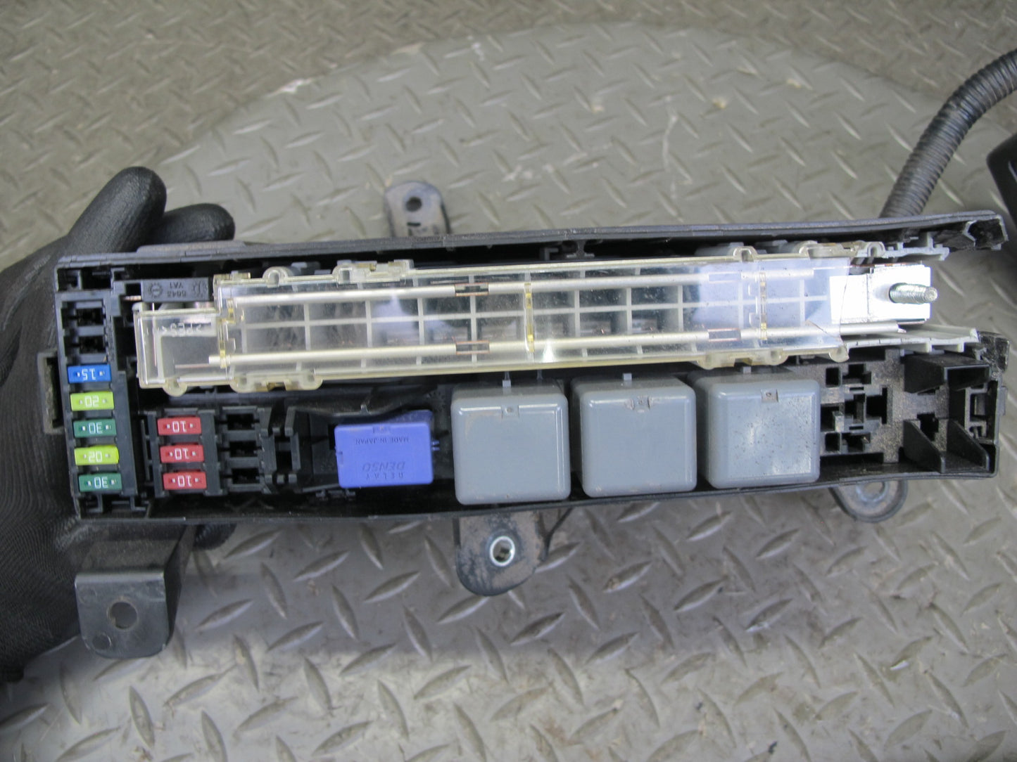 10-15 Lexus IS250 Convertible Power Distribution Fuse Box w Battery Cable OEM