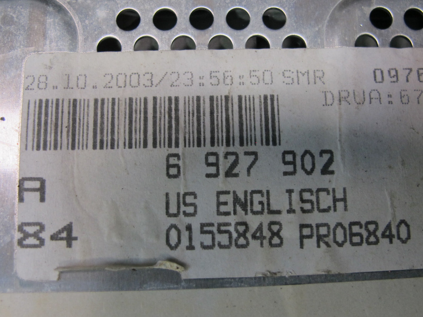 2002-2004 BMW E46 M3 3-SERIES Professional Business CD AM FM Tuner Player Unit