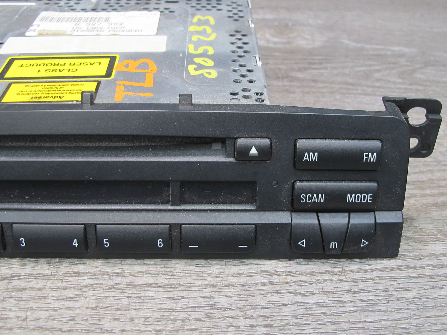 2002-2004 BMW E46 M3 3-SERIES Professional Business CD AM FM Tuner Player Unit