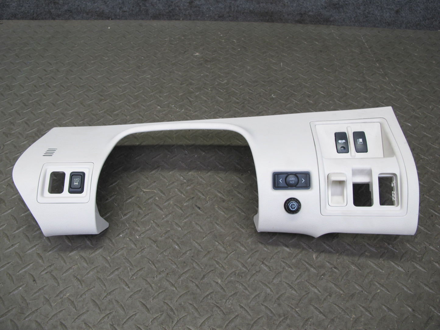 2010 Lexus IS350 IS250 Front Left Under Dash Panel Trim w Switches Alabaster OEM