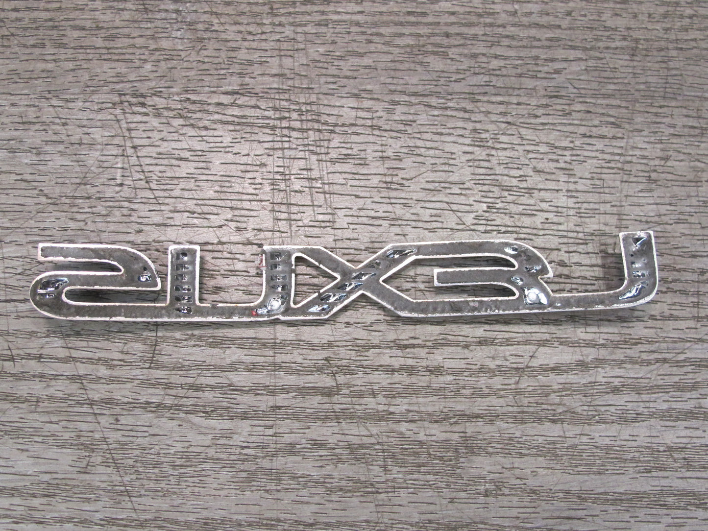 10-15 Lexus IS250 Convertible Rear Trunk Lid Emblem Logo Badge Chrome Set OEM