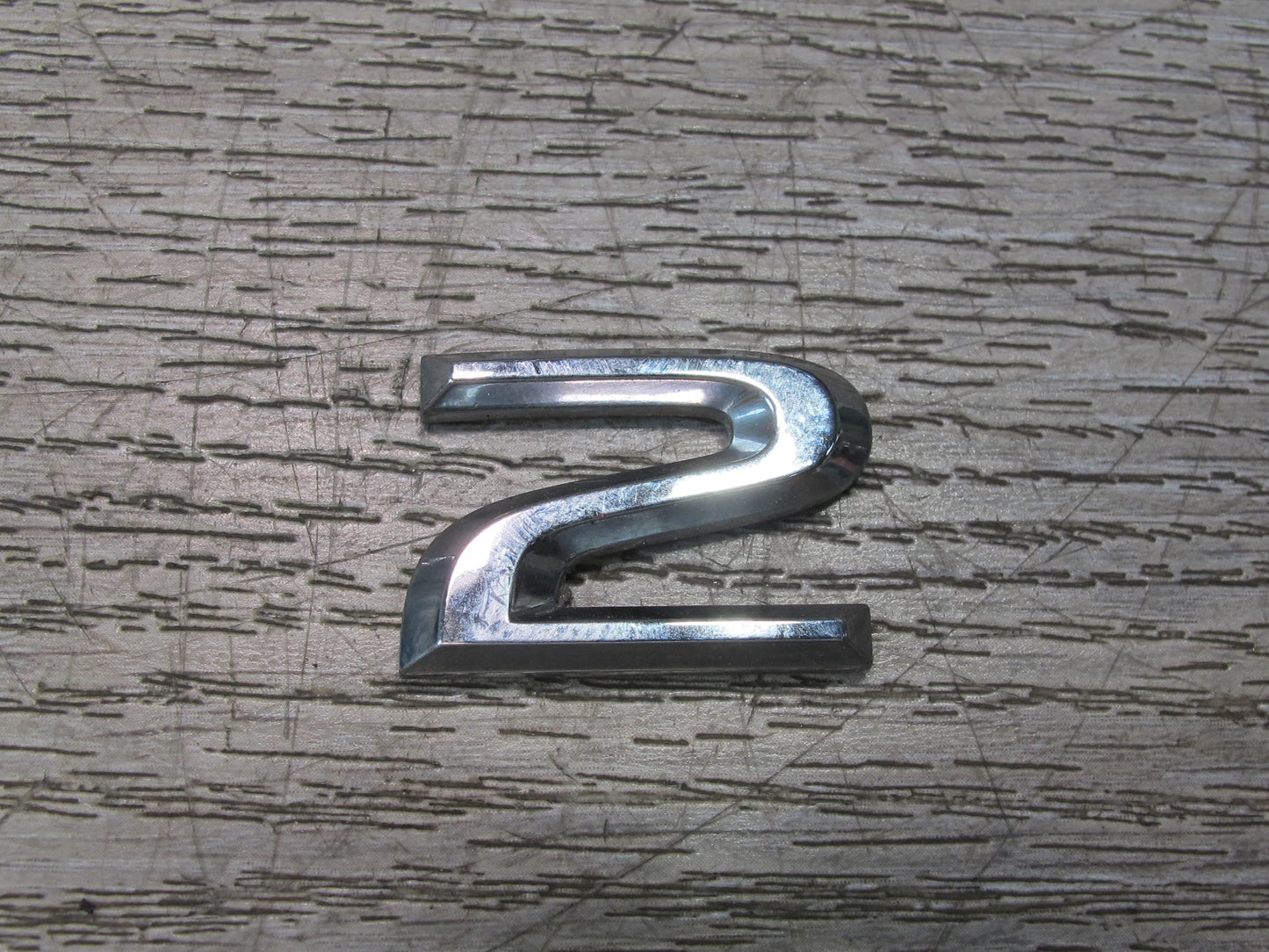 10-15 Lexus IS250 Convertible Rear Trunk Lid Emblem Logo Badge Chrome Set OEM