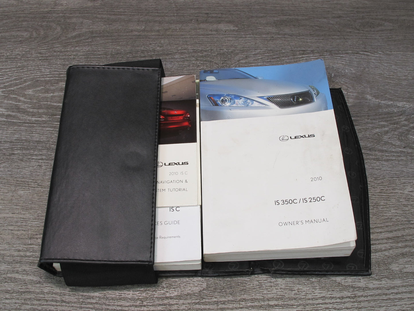 2010 Lexus IS350 IS250 Convertible Owners Guide Manual Book Set w Case OEM