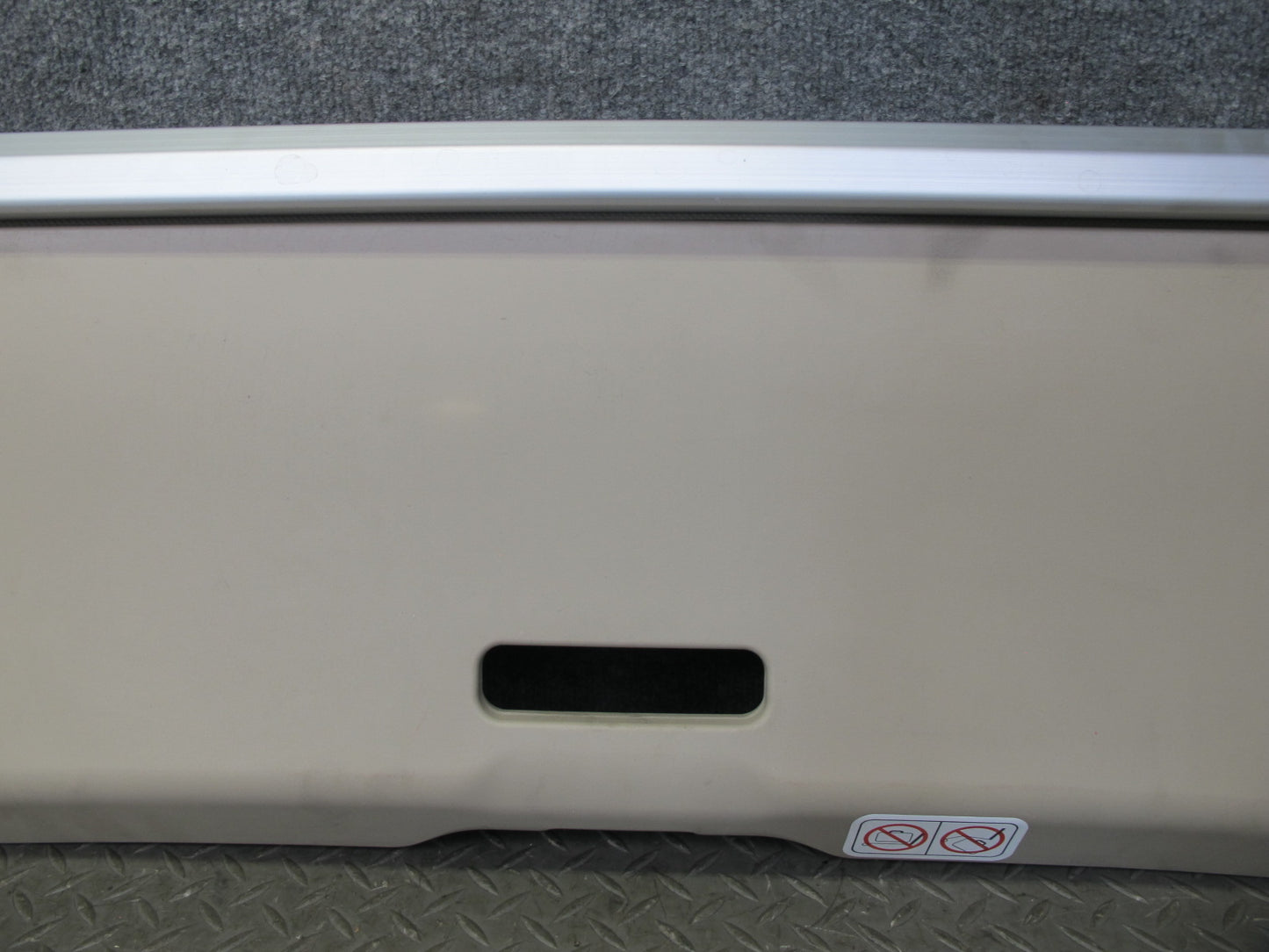 10-11 Lexus GSE20L IS350 IS250 Convertible Rear Trunk Partition Panel Ivory OEM