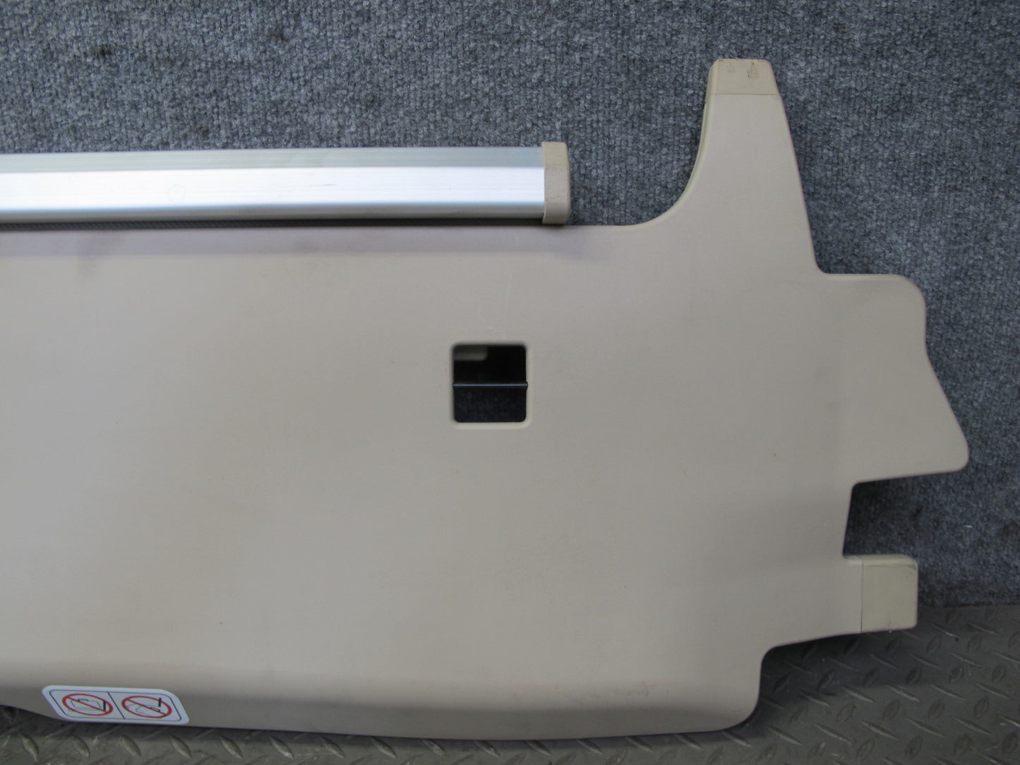 10-11 Lexus GSE20L IS350 IS250 Convertible Rear Trunk Partition Panel Ivory OEM