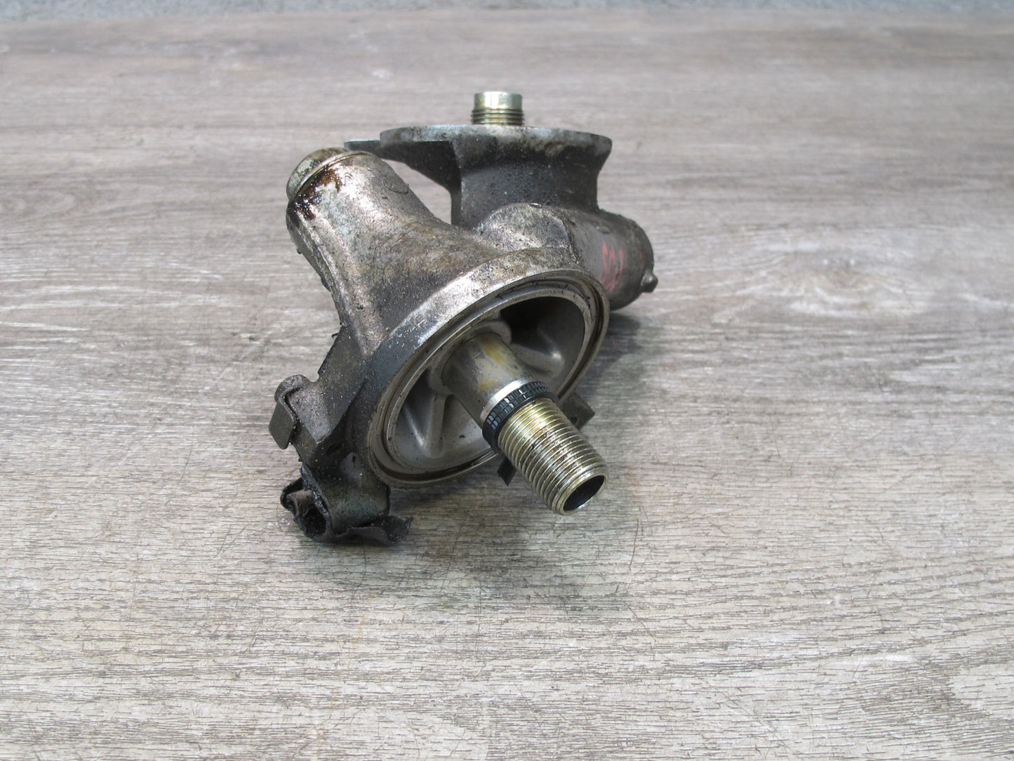 92-96 Lexus JZZ31L SC300 2JZGE Engine Oil Filter Housing OEM