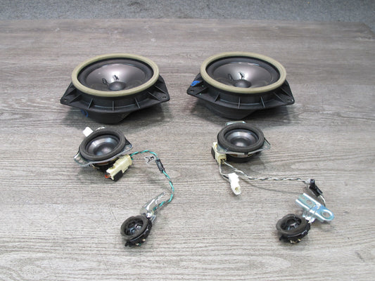 10-13 Lexus IS350 IS250 Convertible Set of 6 Left Right Door Tweeter Speaker OEM