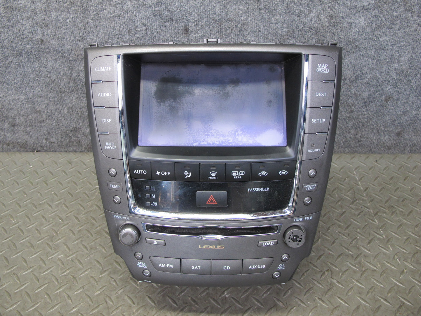 2010 Lexus IS350 IS250 GPS Navigation Display Screen Receiver Head Unit OEM