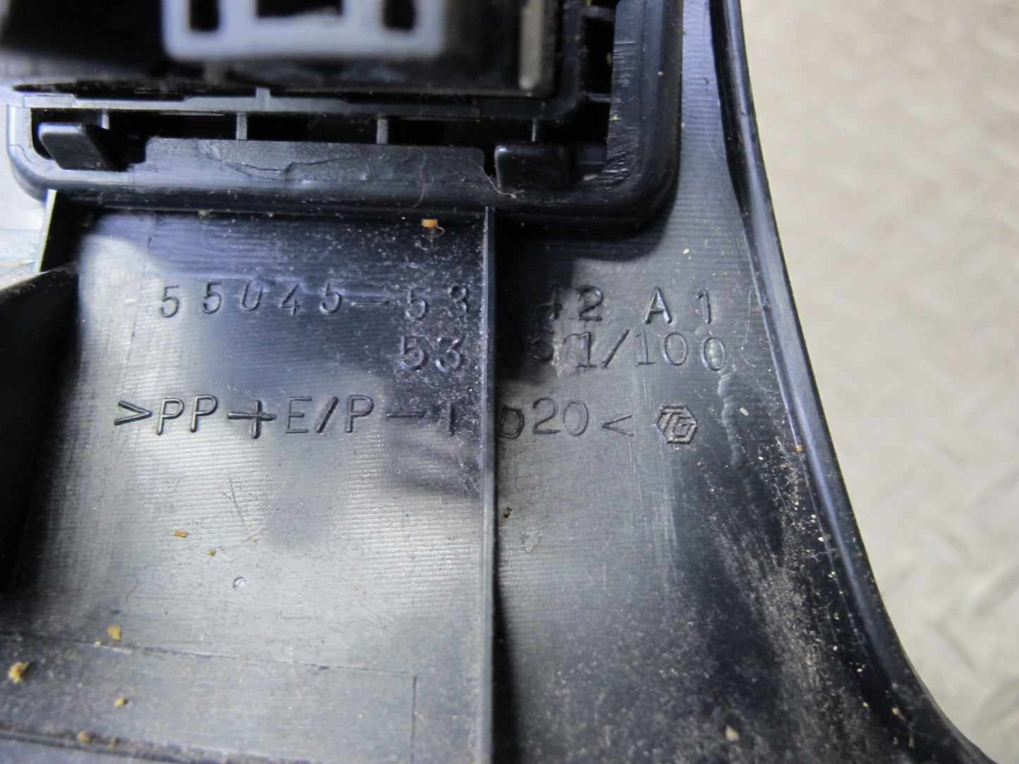 2010 Lexus IS350 IS250 Front Left Under Dash Panel Trim w Switches Black OEM
