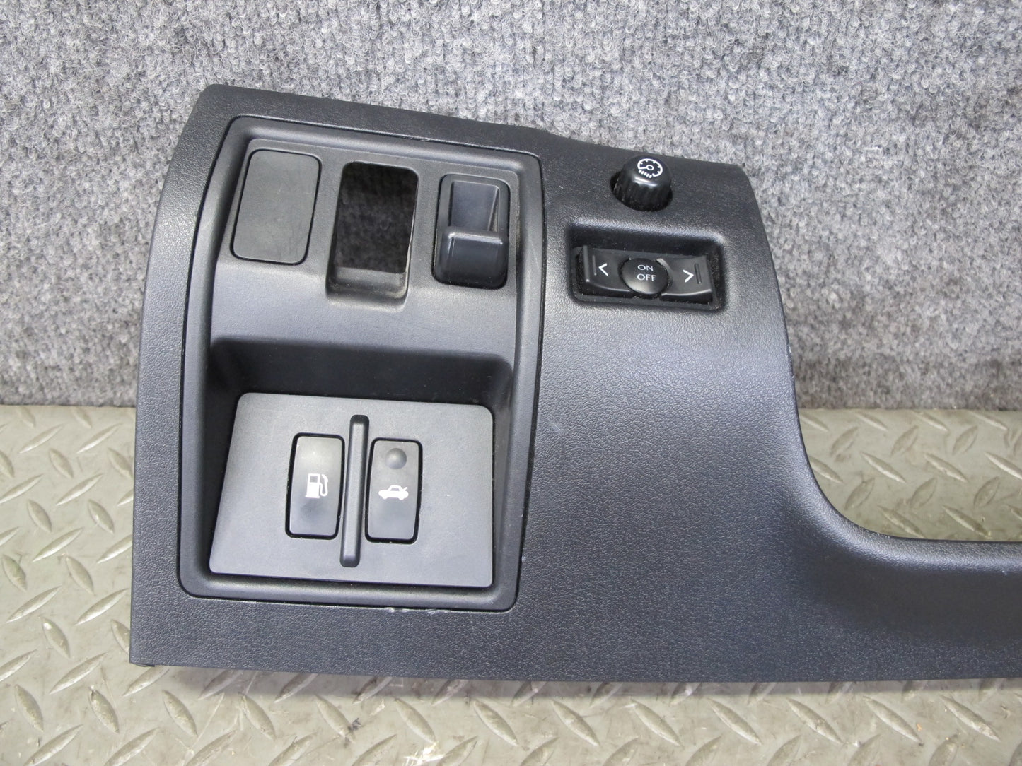 2010 Lexus IS350 IS250 Front Left Under Dash Panel Trim w Switches Black OEM