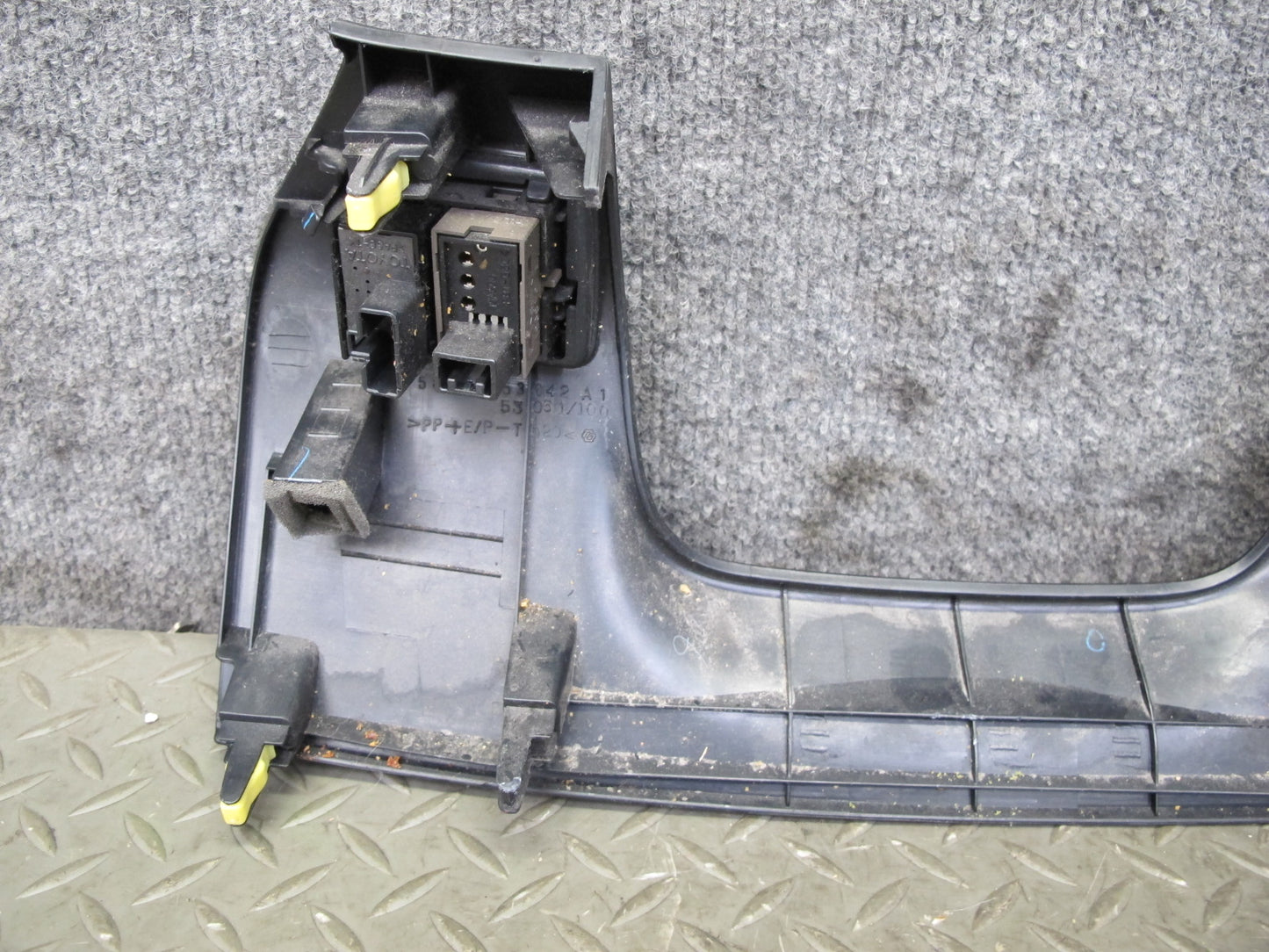 2010 Lexus IS350 IS250 Front Left Under Dash Panel Trim w Switches Black OEM