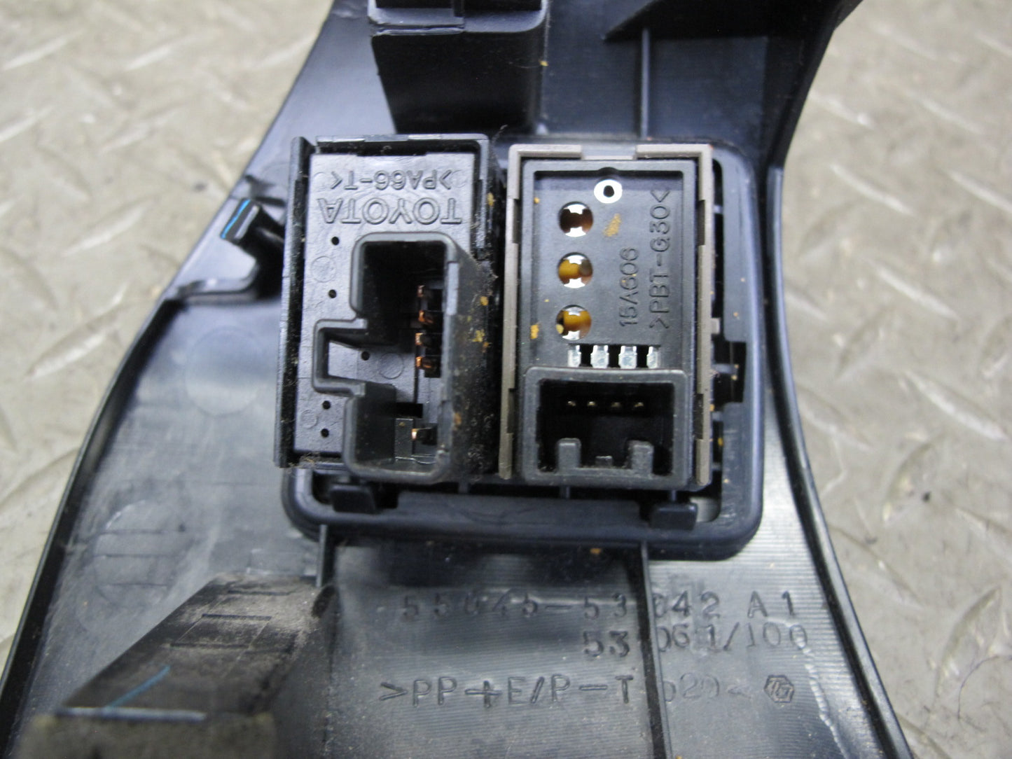 2010 Lexus IS350 IS250 Front Left Under Dash Panel Trim w Switches Black OEM