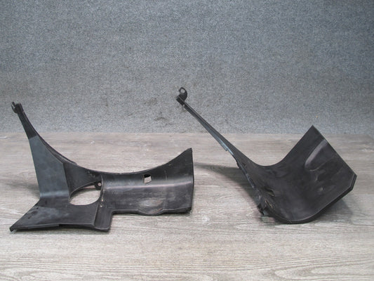 01-06 BMW E46 M3 S54 Convertible Left & Right Cooling Fan Shroud Air Duct Set