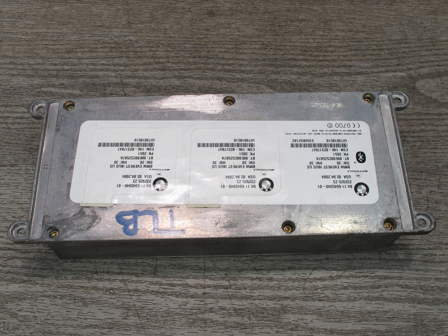 2004-2005 BMW E46 M3 3-SERIES Telematics Bluetooth Communication Control Module