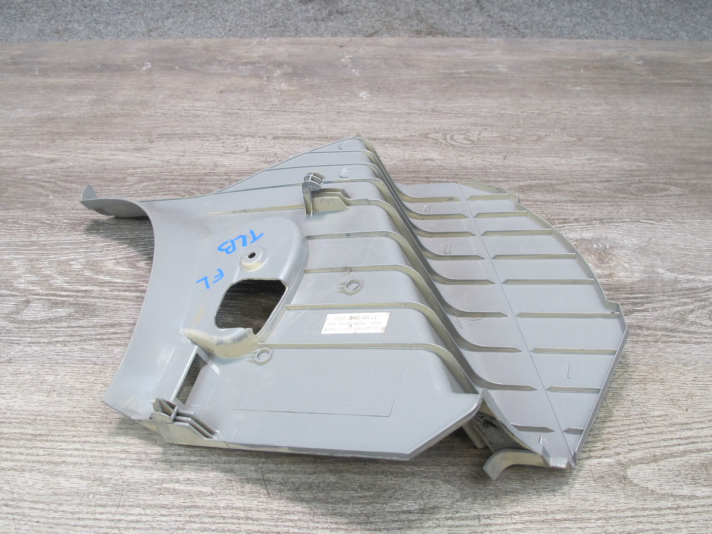 2001-2006 BMW E46 M3 S54 Left & Right Foot Rest Kick Dead Pedal Panel Cover Set