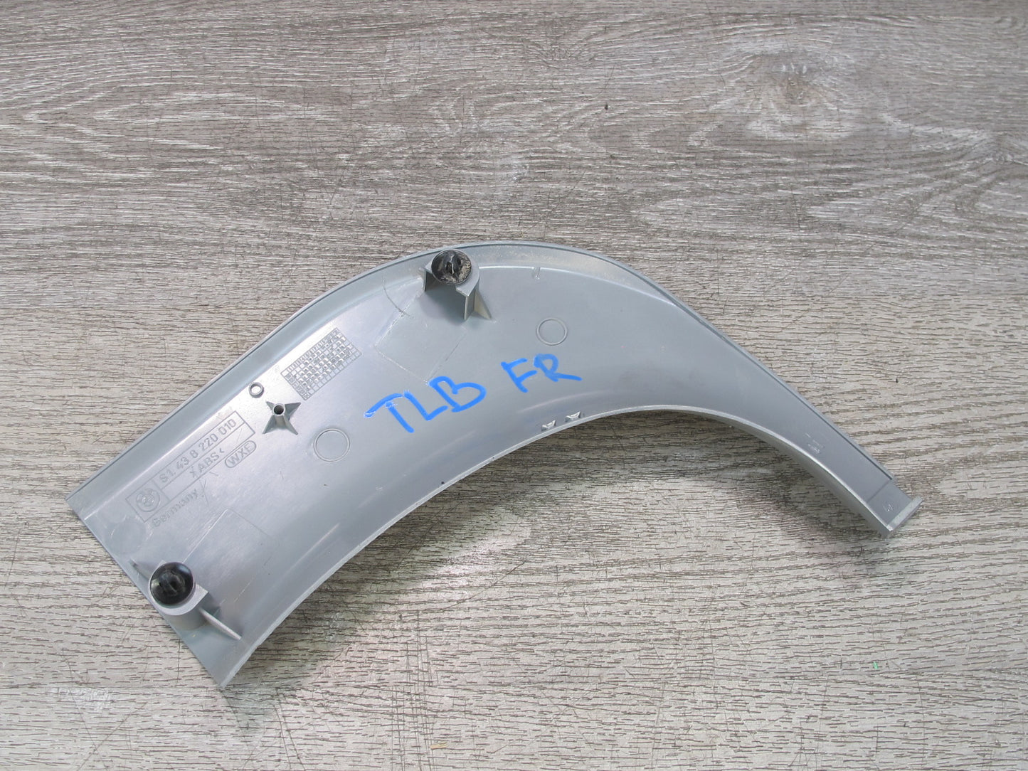 2001-2006 BMW E46 M3 S54 Left & Right Foot Rest Kick Dead Pedal Panel Cover Set