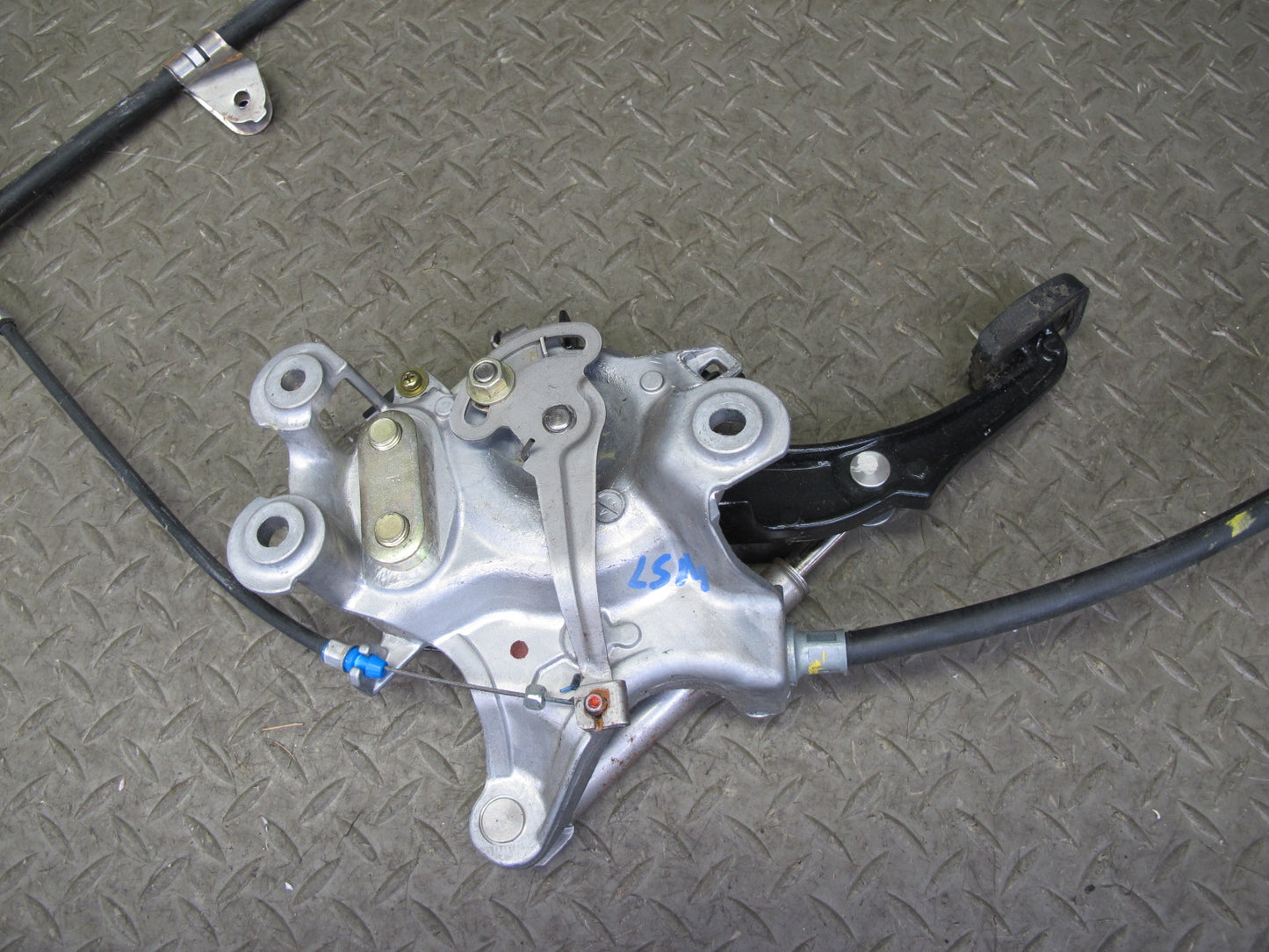 01-06 Lexus LS430 Emergency Parking Brake Pedal w Release Handle & Cable OEM
