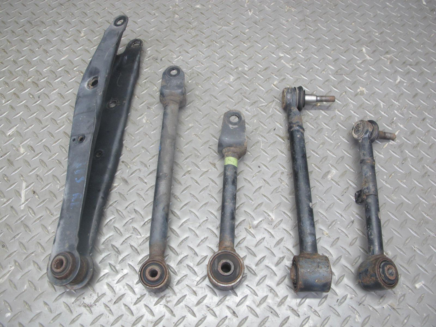 10-15 Lexus IS350 IS250 RWD Conv Set of 5 Rear Left Suspension Control Arm OEM