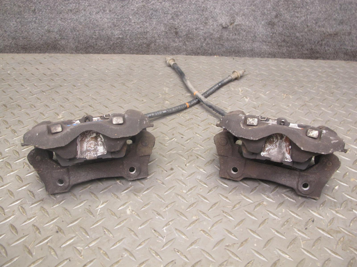 10-15 Lexus GSE20L IS250 RWD Convert Rear Left & Right Brake Caliper Set OEM