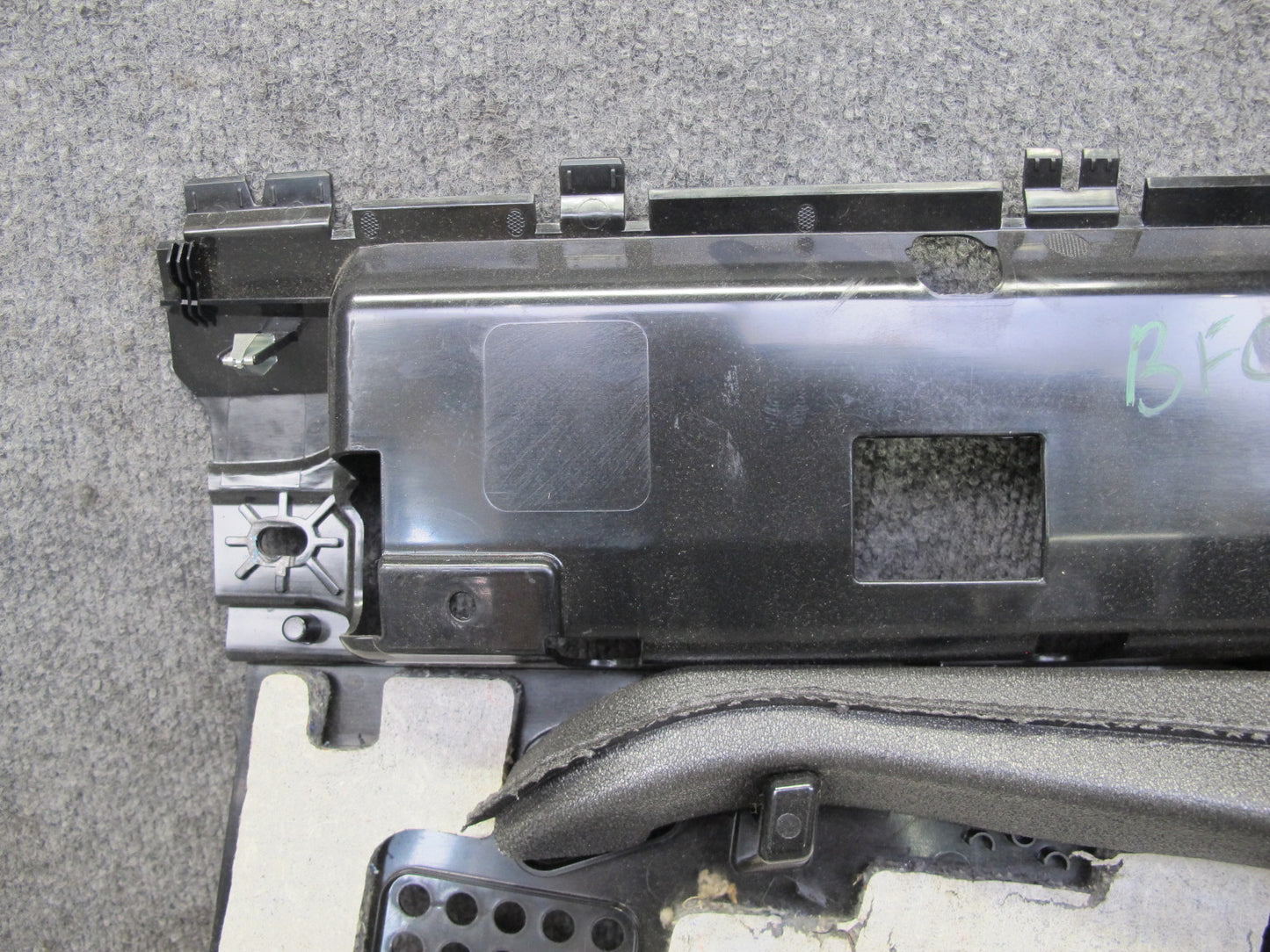 11-16 BMW F10 5-SERIES 550i Front Right Under Dash Lower Knee Trim Panel OEM