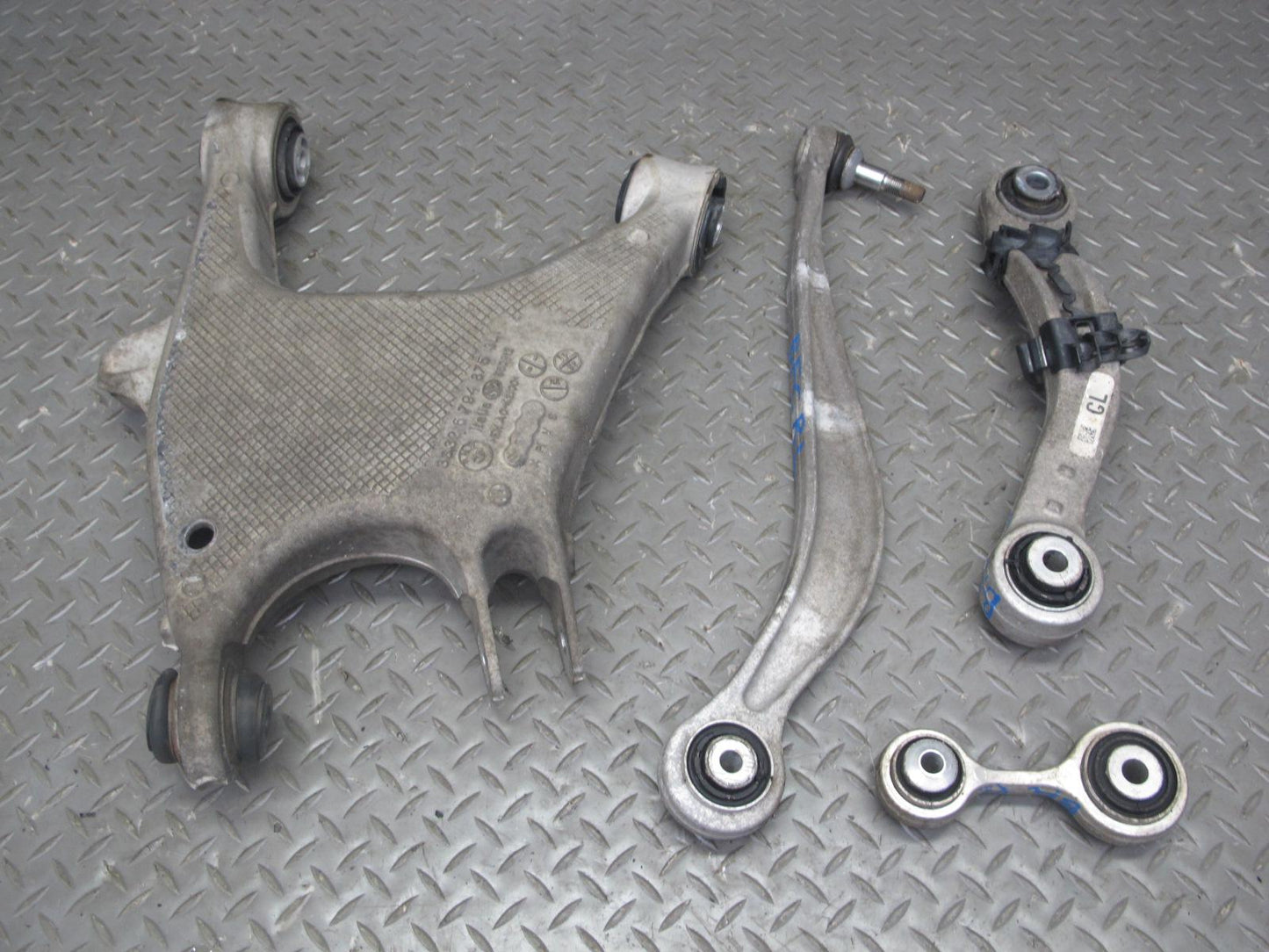 11-16 BMW F12 F13 F10 550i AWD Set of 4 Rear Left Suspension Control Arm OEM