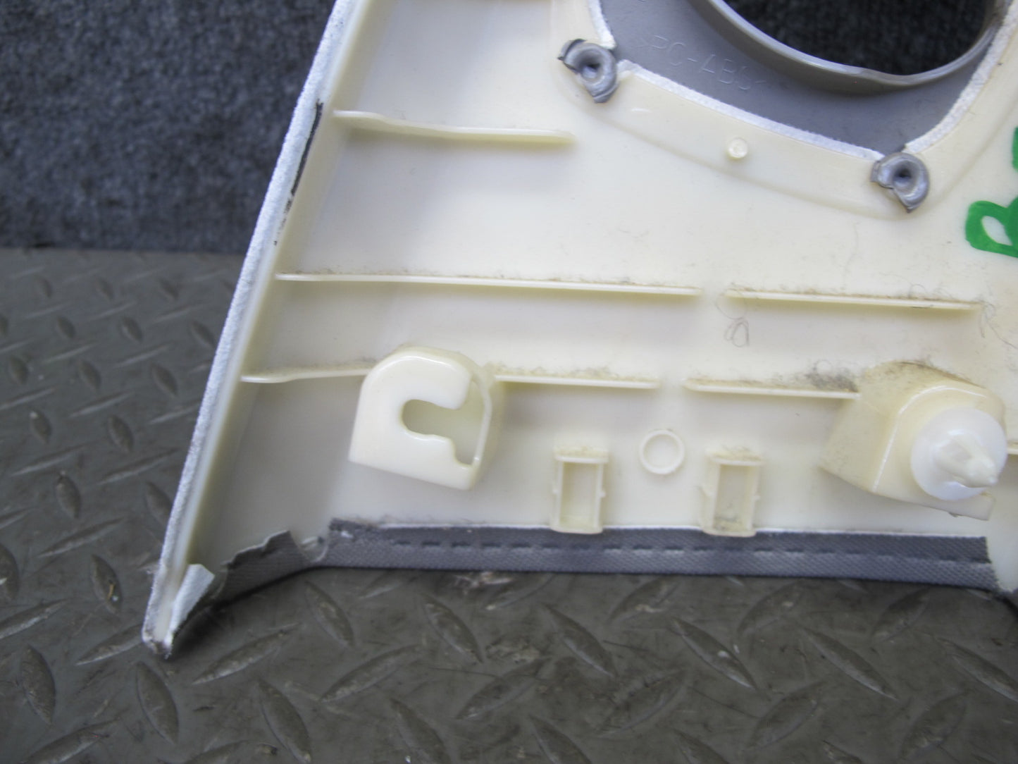 11-16 BMW F10 5-SERIES 550i Set of 2 Center Upper B Pillar Trim Cover Panel OEM