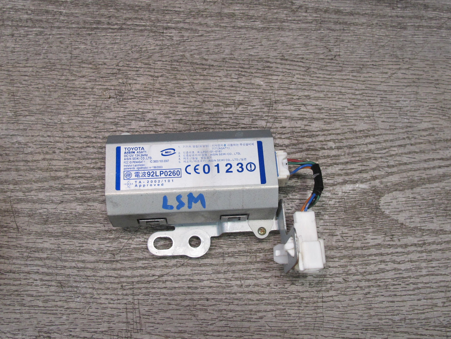 04-06 Lexus UCF30L LS430 Rear Trunk Luggage Smart KEY Oscillator 89993-50020 OEM