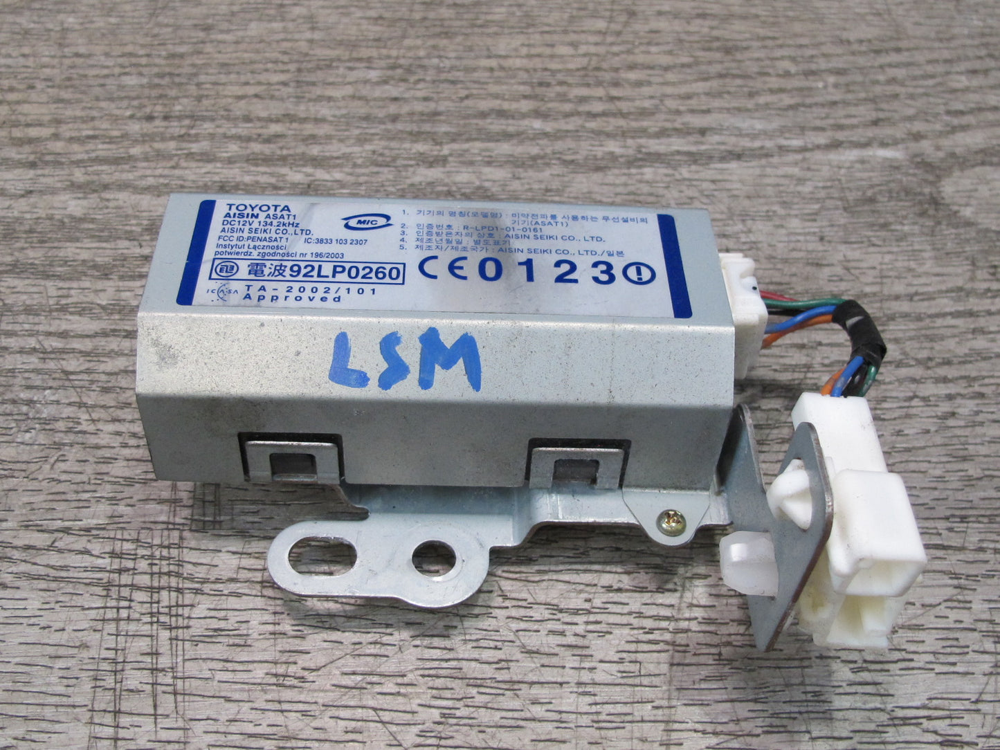 04-06 Lexus UCF30L LS430 Rear Trunk Luggage Smart KEY Oscillator 89993-50020 OEM