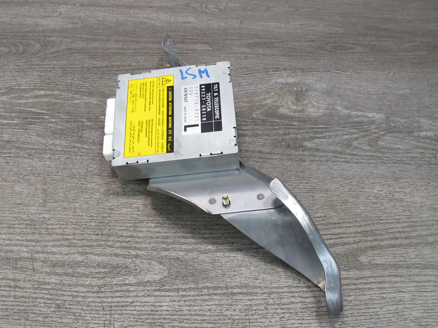 04-06 Lexus LS430 Tilt Telescopic Steering Multiplex Module 89227-50110 OEM