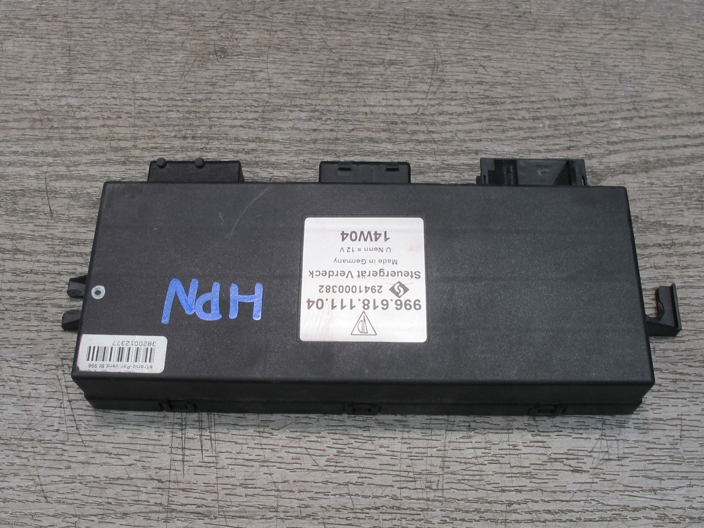 1999-2005 Porsche 911 996 Convertible Roof TOP Control Module 99661811104